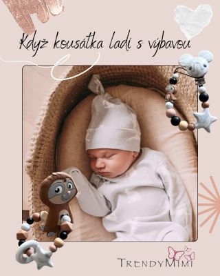 Vše sladíme do posledního detailu 🎨 Výbavička miminka nejsou jen praktické věci – je to odraz vašeho citu pro detail,...